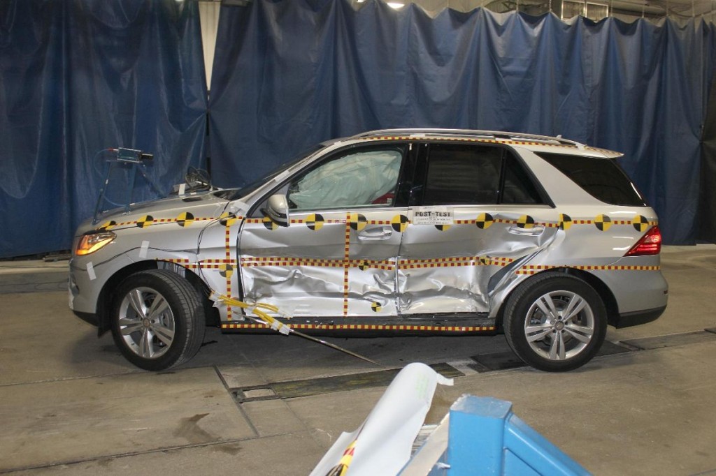 Mercedes c class 2013 crash test #3