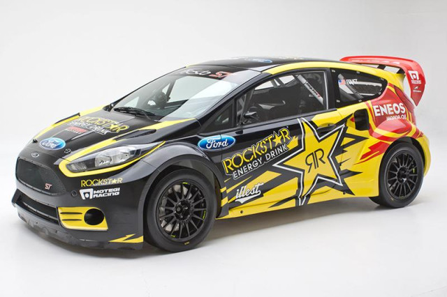 2013 Rockstar Energy Drink Ford Fiesta ST rallycross car