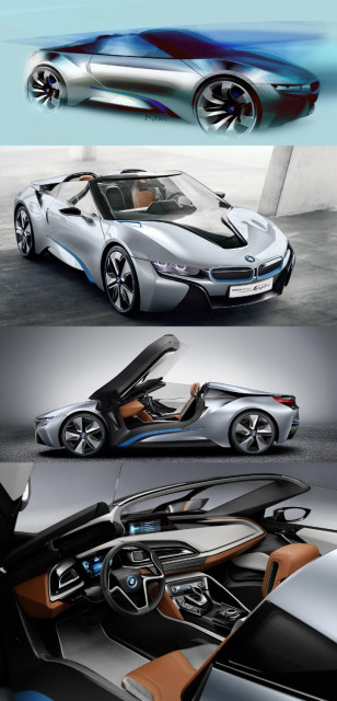 BMW i8 Concept Spyder 2013 col