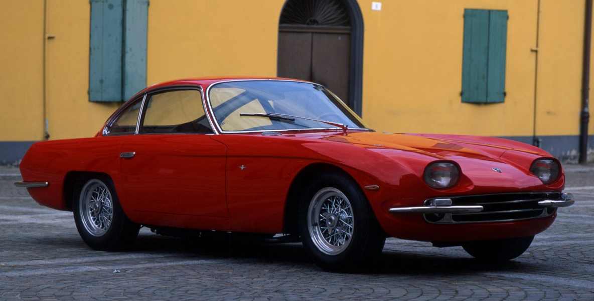 Lamborghini 350 GT colore rosso, anno 1964  esemplari prodotti n.135