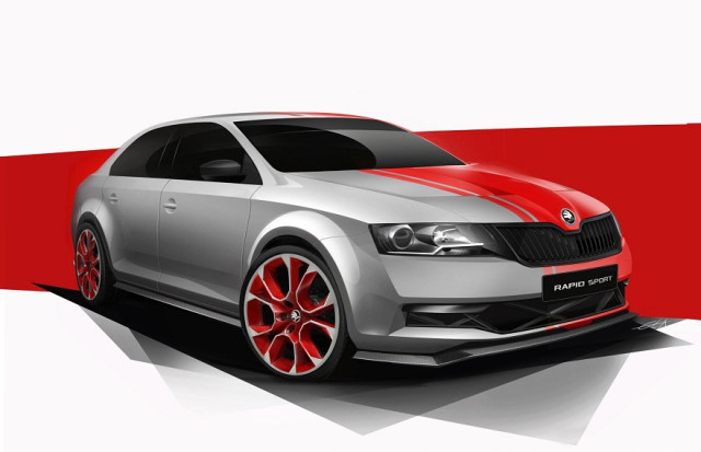 SKODA Rapid SPORT concept car