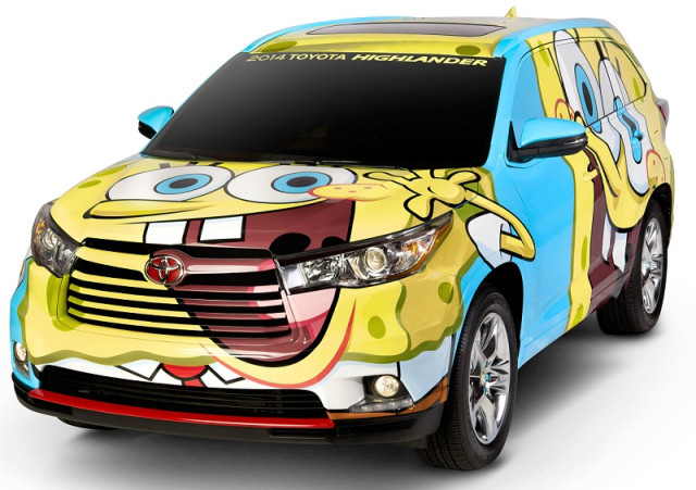 SpongeBob 2014 Toyota Highlander
